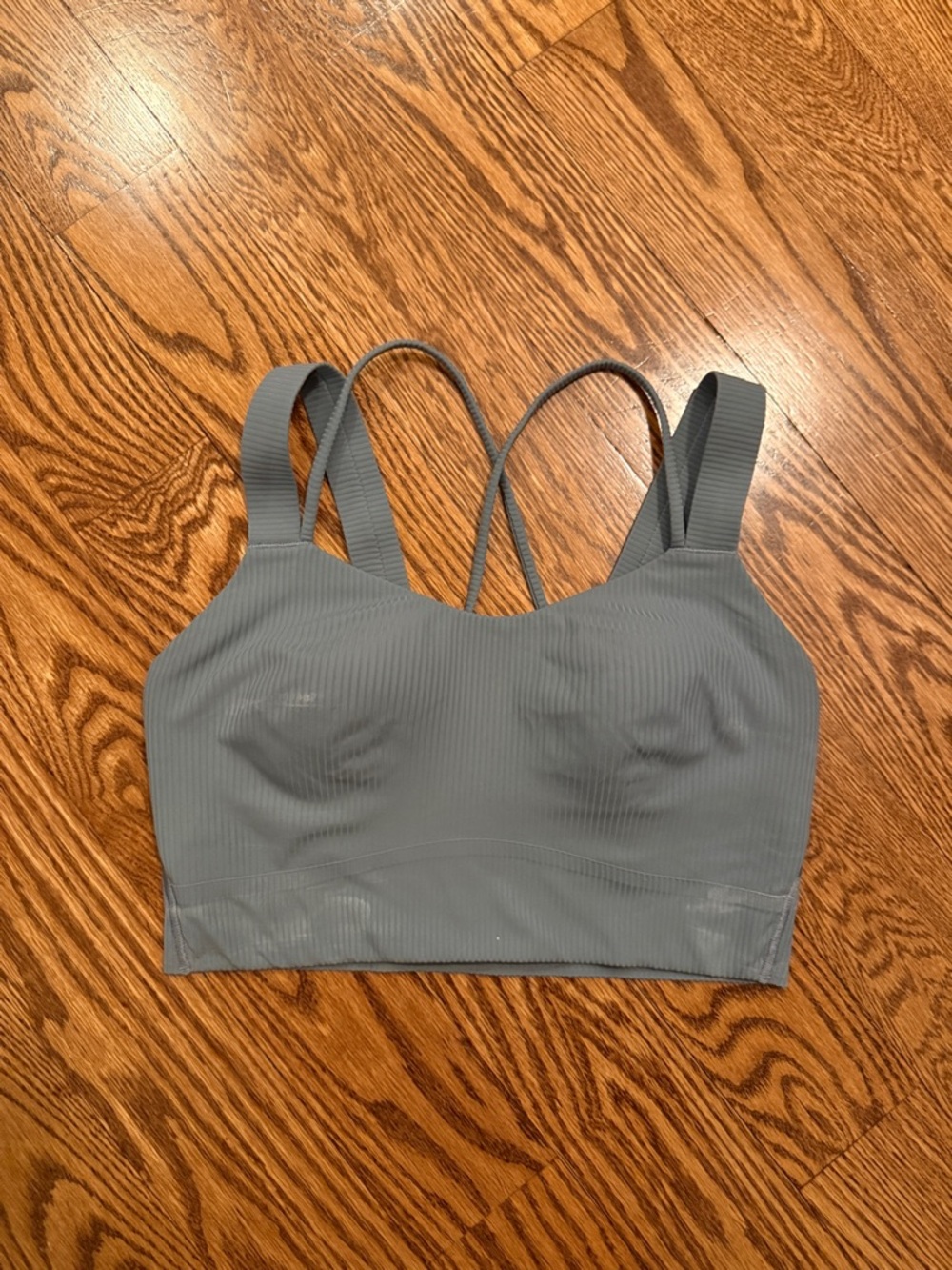 lululemon athletica Ribbed Sport Bralette - Gray